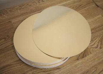 Okrągłe podkładki pod tort, średnica 26 cm