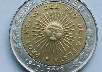 ARGENTYNA 1 PESO 2013 r (OKOLICZNOŚCIOWA)