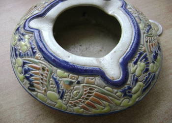 Starocie z PRL - PTAKI = Popielniczka z azteckimi ptakami z MEKSYKU