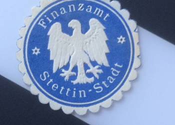 ( 982. ) Zalepka Niemiecka Szczecin