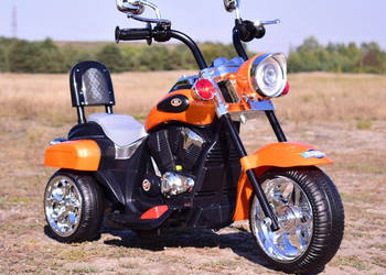 BAWIBUS.PL motor motorek CHOPPER Z OPARCIEM na akumulator trójkołowy