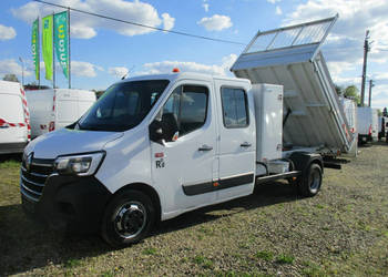 Renault Master 2.3 DCI 165KM \ doka 6 osób \ wywrotka \ FV23%
