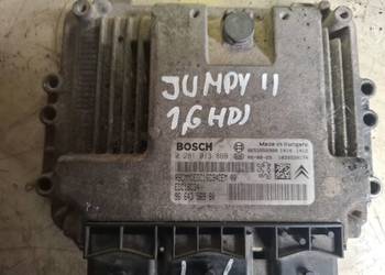 CITROEN JUMPY II SCUDO EXPERT 1,6 HDI komputer sterownik silnika 0281013869