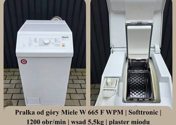 Pralka od góry Miele W 665F WPM | Softtronic | 1200 obr/min | wsad 5,5kg |