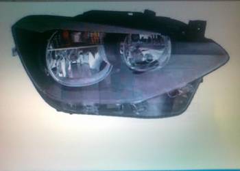 REFLEKTOR LEWY PRAWY ELE+SIL H7/H7 DO: BMW 1 08/10->