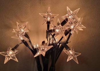 Lampki świąteczne gwiazdki