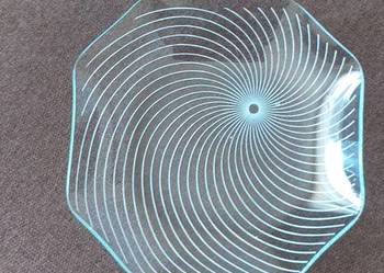 Półmiski deserowe prl