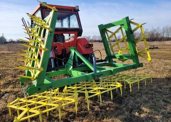 Brona polowa CIĘŻKA Hydraulicznie składana ząb 20/ 5 pól Agregat uprawowy