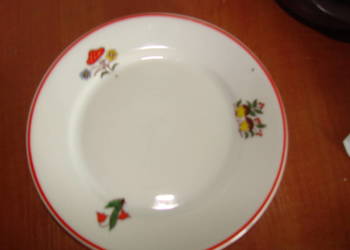 Lubiana dziecięcy talerzyk PRL