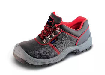 PÓŁBUTY BEZPIECZNE, BUTY BHP DEDRA BH9P1A-46 SKÓRZANE, ROZMIAR: 46, KAT.S1…