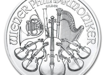 Wiener Philharmoniker 2021 silver - srebrne mmonety