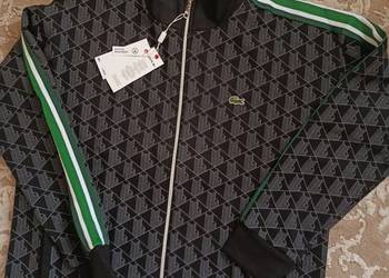Bluza rozpinana męska Lacoste Monogram - topowy model, rozmiar XL