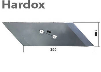 Dłuto 100hektarów HARDOX 147299/L części do pługa DOWDESWELL