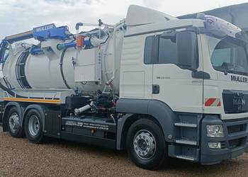 MAN TGS MULLER wuko beczka do kanalizacji