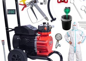 Agregat Malarski Rosfix Red Strong Storm 1100 | 3500W, 22MPA, 18L/min