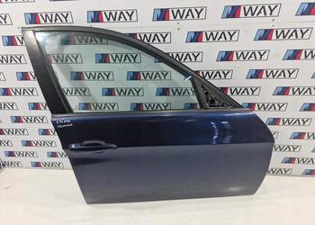 BMW 3 E90 E91 DRZWI PRAWY PRZÓD PRZEDNIE PRAWE A76 TIEFSEEBLAU KOMPLETNE