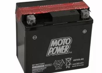 Akumulator 4Ah 80A 12V MotoPower CBTX5L-BS YTX5L-BS