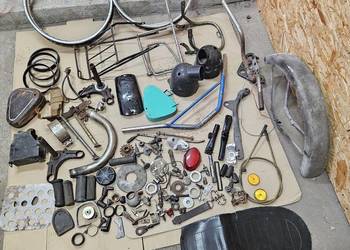 Części Wsk 125 175 Wfm Shl Błotnik Lampa bagażnik kolanko korek półki