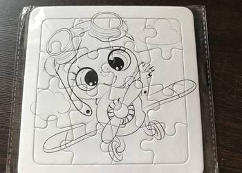Puzzle do malowania mazakami