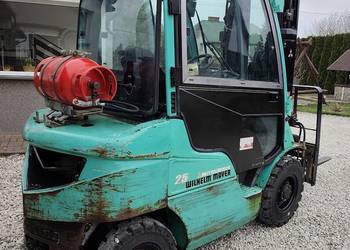 Wózek widłowy 2,5 tony triplex Mitsubishi