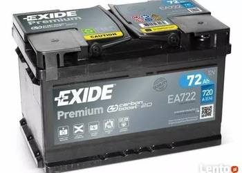 Akumulator 72Ah 720A Exide Premium DARMOWA DOSTAWA !!!