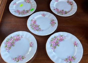 Talerzyk deserowy. Myflower. Syg. Paragon. Made in E