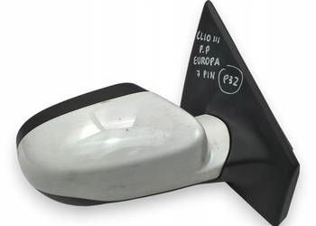 LUSTERKO PRAWE Renault Clio III 2005-2009 elektryczne 7 pin pasażera EUROPA