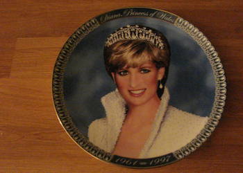 Księżna Diana talerz kolekcjonerski