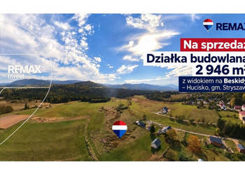 Działka budowlana 2 946 m² z widokiem na Beskidy