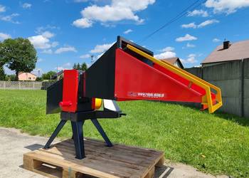 Rębak walcowy HR 85 mX - 6 noży na WOM DUŻA TULEJA, KOŁA ZĘBATE
