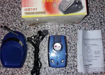 Zestaw radio kieszonkowe + transmiter