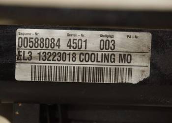 13223018 INSIGNIA A WENTYLATOR CHŁODNICY 13223018 INSIGNIA A WENTYLATOR CHŁODNICY