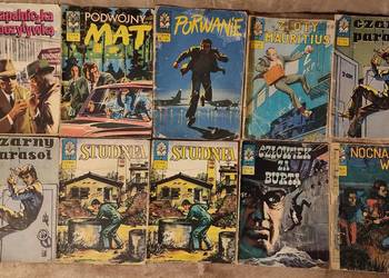 Komiksy Kapitan Żbik - 66 zeszytów głównie wydania I