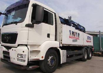 Ciezarowy 6x4 skrzynia z dzwigiem Man TGS Eur 5