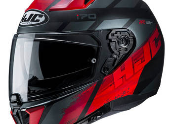Integralny kask motocyklowy HJC i70 Blenda Reden Czerwony