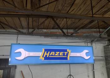 Hazet reklama neon dla fana marki unikatowa Hazet reklama neon dla fana marki unikatowa