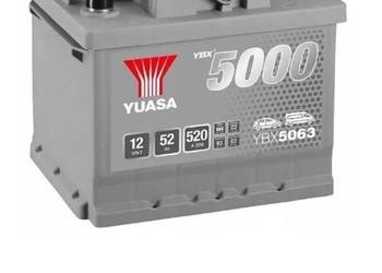 Akumulator  12V 52Ah 520A Prawy Plus Yuasa Silver Szczecin