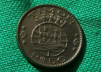 Timor Portugalski 2,5 escudos 1970