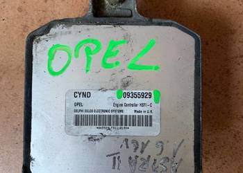 OPEL ASTRA II 1.6B KOMPUTER STEROWNIK 09355929 OPEL ASTRA II 1.6B KOMPUTER STEROWNIK 09355929