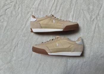Nowe beżowe sportowe buty damskie sneakersy Polo Ralph Lauren rozmiar 38