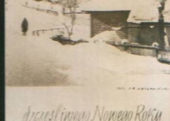 K. Poczt. Życzenia  Nowo Roczne  1952