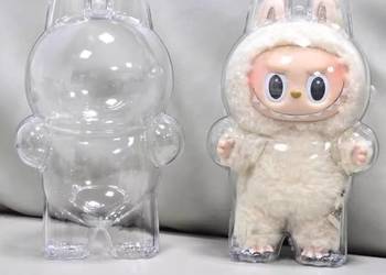 Przezroczysta osłona ochronna na Labubu, pokrowiec, etui na Labubu