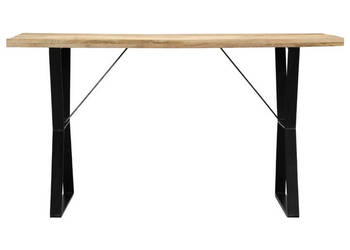 Stół jadalniany 140 x 80 x 76 cm z litego drewna mango WM-247947