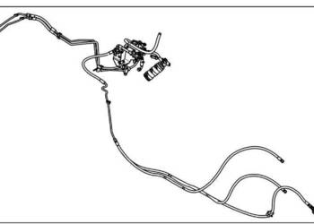 John Deere 9470RX - Zestaw hydr. ham. przycz. BRE10455 (Hamulec)