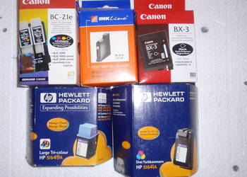 Tusze do drukarek HP Canon OKI