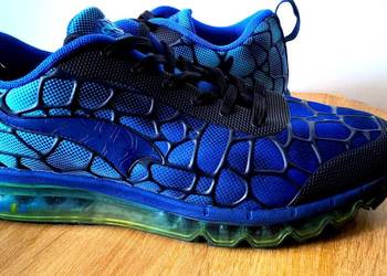 ONEMIX snekersy chrabowy niebieski poduszka AIR MAX