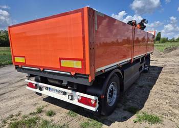 Przyczepa dwuosiowa Schwarzmuller skrętna Duomatic Paleciara super sta