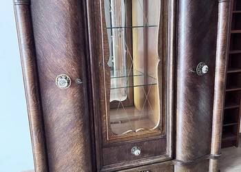 Witryna drewniana z okleiną dębową Witryna drewniana z okleiną dębową