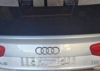 Audi A8 D4 2010r Tył kompletny Klapa Zderzak Lampy Belka  Lampy  LY7G