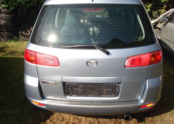 mazda 2 klapa tylna i zderzak komplet